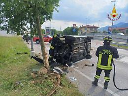 Schianto tra auto e bici a Vittorio Veneto, due feriti