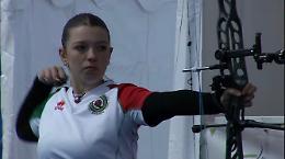 Caterina Gallo regina d’Europa: due ori e record italiano per l’arciera dolese