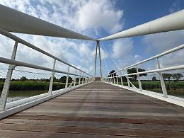 Marcon: completati il nuovo tratto ciclabile lungo il fiume Dese e la passerella sullo Zero