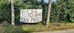 Peseggia dice no all’antenna 5G: la protesta dei residenti di via San Paolo