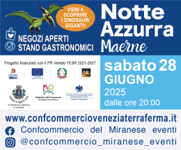 Notte Azzurra 2025 – Maerne ritorna al Mondo Perduto