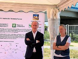 Inaugurato ad Adria il terzo lotto della ciclovia Ven-To: il Veneto punta sul turismo lento