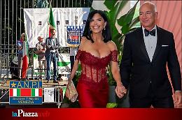 Matrimonio Jeff Bezos: l'ANPI critica l'uso privatistico della città