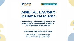 Nuovi traguardi dell'inclusione nel Rodigino: un convegno per l'inserimento lavorativo delle persone con disabilità
