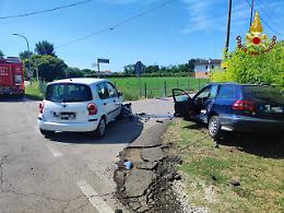 San Fior (Tv): scontro fra due auto in via Ongaresca