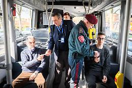 Maxi operazione di Polizia Locale e Atv: controlli straordinari su 28 autobus in tutta Verona