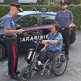 Ritrovato a Cadoneghe il motore rubato di una sedia a rotelle