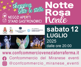 "La Notte Rosa" 2025 a Noale