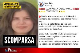 Giallo a Castelfranco Veneto: due giorni di ricerche sulle tracce di una 14enne scomparsa
