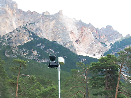 San Vito di Cadore, installato il secondo pluviometro per monitorare la parete del Marcora