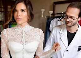 Da Tribano a Venezia: Lorenzo Giacometti firma l'abito nuziale di Lauren Sanchez per il matrimonio dell'anno