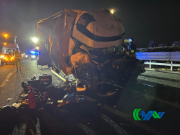 Scontro mortale sull’A4 tra Pianiga e Vigonza: muore un autista di un autocarro