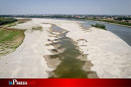 Fiume Po in sofferenza: l’acqua cala nei laghi e nei fiumi, ma non è ancora emergenza siccità