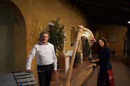 L’arpa di Alessia Luise e il vibrafono di Saverio Tasca incantano Santa Caterina