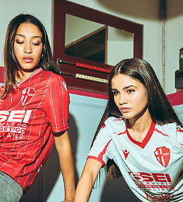 Calcio Padova, ecco le nuove maglie: eleganza, storia e identità per la stagione 2025/26