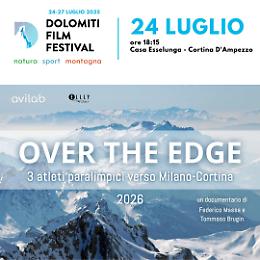Al via il Dolomiti Film Festival, vetrina internazionale nel cuore delle montagne venete