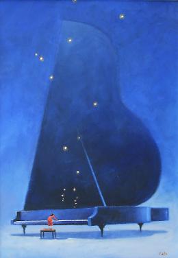 Nel cielo: l'immersione artistica di Alessandro Gatto ad Asiago