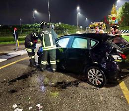 Incidente a Scorzè: auto fuori strada all'alba, soccorsi tempestivi evitano il peggio