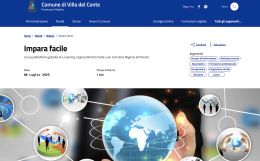 Villa del Conte. Presentate le nuove funzionalità del sito per cittadini e collaboratori