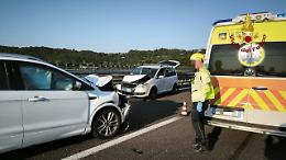Tamponamento a catena in A4 all’altezza di Vicenza Ovest: quattro feriti