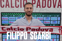 Filippo Sgarbi è ufficialmente un nuovo difensore del Padova: contratto fino al 2027