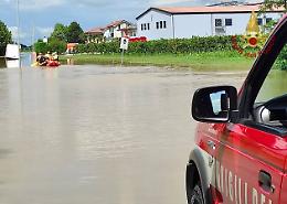 Maltempo nel Padovano, disabile bloccato in casa ad Albignasego: salvato dai Vigili del Fuoco