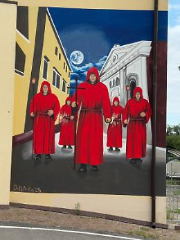 La memoria dei Fradei diventa arte urbana
