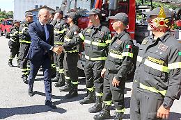 Prisco e Mannino in Veneto: visita al Comando di Vicenza e nuovo accordo per la casa dei Vigili del Fuoco