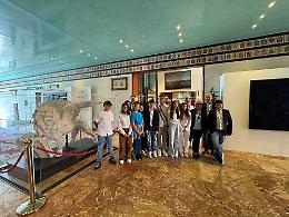Gli studenti del Consiglio comunale dei ragazzi di San Giorgio in Bosco ospiti a palazzo Ferro Fini