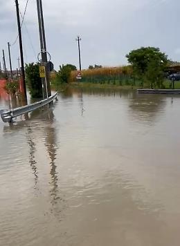 Due Carrare (PD). Nubifragio di agosto: sott’acqua ampie zone del territorio
