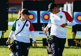 Bronzo mondiale a Winnipeg: l'arciera di Dolo Caterina Gallo e Lorenzo Gubbini sul podio nel mixed team