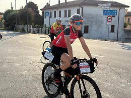 Adria: la pedalata della solidarietà AIL di Simona Casana ha fatto tappa in città

