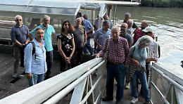 Formazione "sul campo" tra cantieri e navigazione: un pomeriggio a tutto Polesine