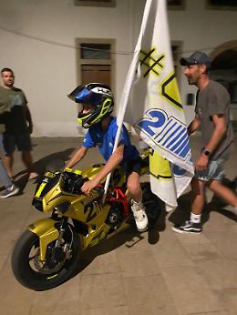 Due Carrare. Edoardo Pengo astro nascente del motociclismo