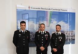 Venezia: due nuovi Ufficiali prendono il comando al Comando Provinciale dei Carabinieri