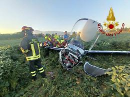 Asolo, ultraleggero precipita: due feriti gravi