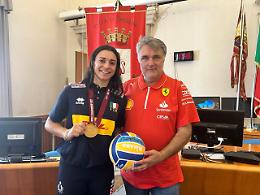 Chioggia ha festeggiato Eleonora Fersino, neo campionessa del mondo di pallavolo