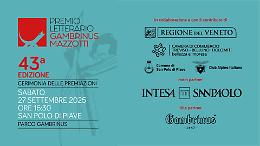 Svelati a Treviso i vincitori del Premio Gambrinus Mazzotti 2025: il prestigioso premio letterario torna a San Polo di Piave