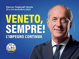 Zaia rompe gli indugi: il Veneto tappezzato di manifesti