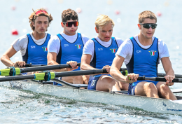 Trionfo azzurro a Shanghai: oro mondiale per il quattro di coppia italiano