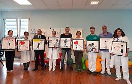 "Love is Key", donate alla Pediatria del Ca’ Foncello nove stampe dell’artista trevigiano Manuel Giacometti
