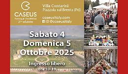La fiera del formaggio torna a Piazzola sul Brenta: la 21esima edizione di Caseus porta più di 200 produttori nell'Alta Padovana