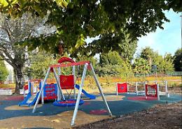 Pronta l’area inclusiva del parco Senza frontiere