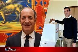 Zaia si congratula con Acquaroli per la riconferma alla Presidenza delle Marche