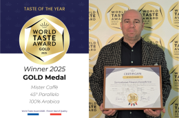 Il caffè polesano sul tetto del mondo: la miscela "45° parallelo" di Taglio di Po premiata a Parigi