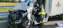 Doppio incidente sull’A4 a Vicenza: Vigili del Fuoco impegnati per ore nei soccorsi