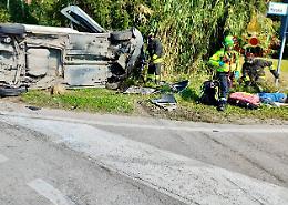 Scontro tra due auto a Campodarsego, quattro feriti