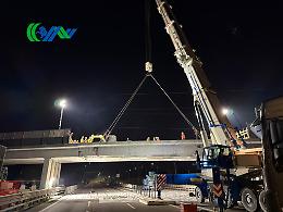 Tangenziale di Mestre, completata la demolizione del cavalcavia Bottenigo