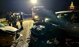 Frontale sulla SR 11 a Montebello Vicentino: tre feriti