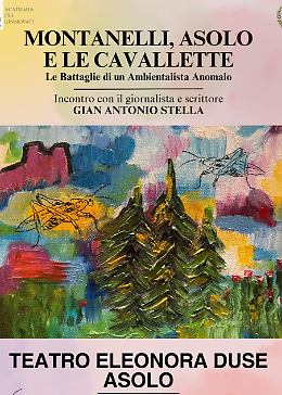 “Montanelli, Asolo e le Cavallette”: un evento imperdibile con Gian Antonio Stella al Teatro Eleonora Duse